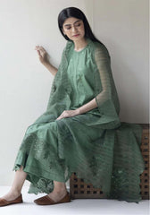dyot-3pc Lawn Heavy Embroidered Shirt