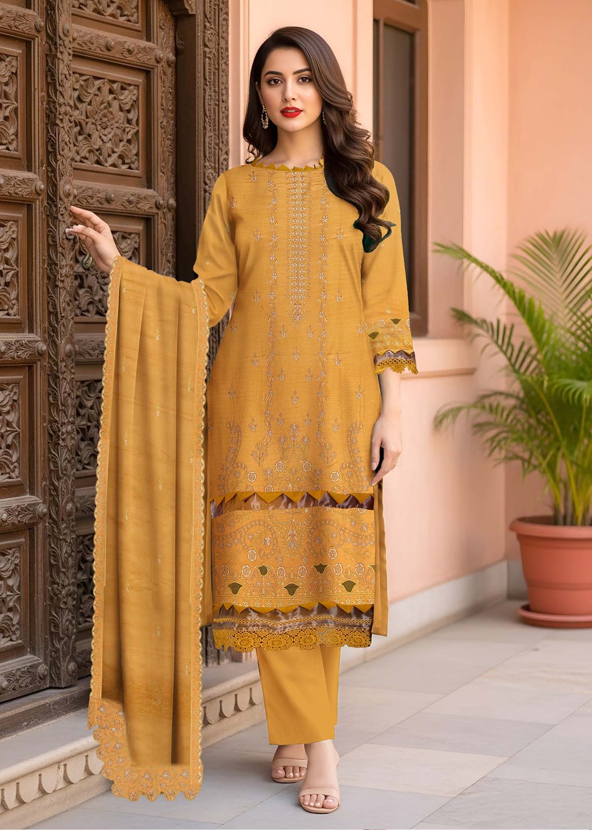 Ishaq Murshad VOL-2502 – 6 Suit Set