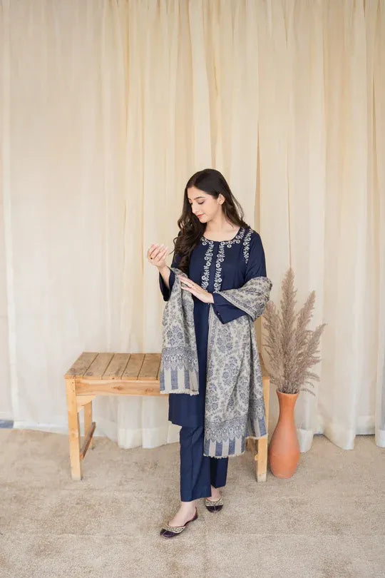 Aisling Lawn 🔵 3 PC Embroidered Unstitched